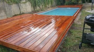 terrasse de piscine