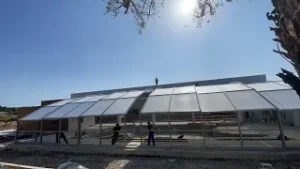 abri xxl à l'Aqualand Sainte Maxime