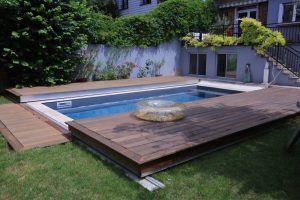Terrasse mobile double panneau par Design Concept LS