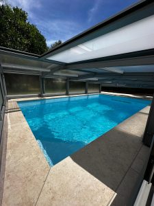 vue intérieure d'un abri bas mi-haut