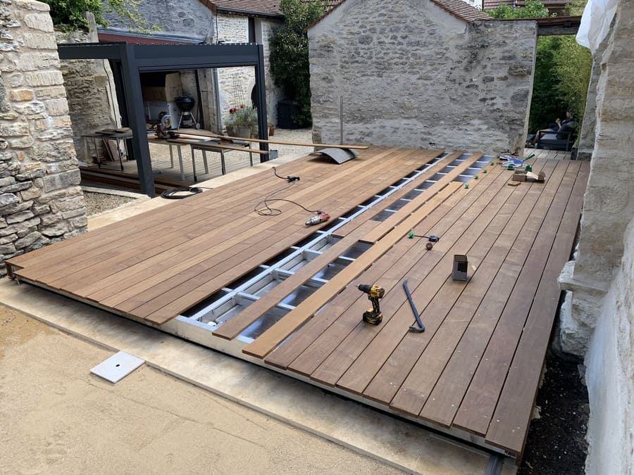 monter sa terrasse mobile soi-même avec le kit DCLS