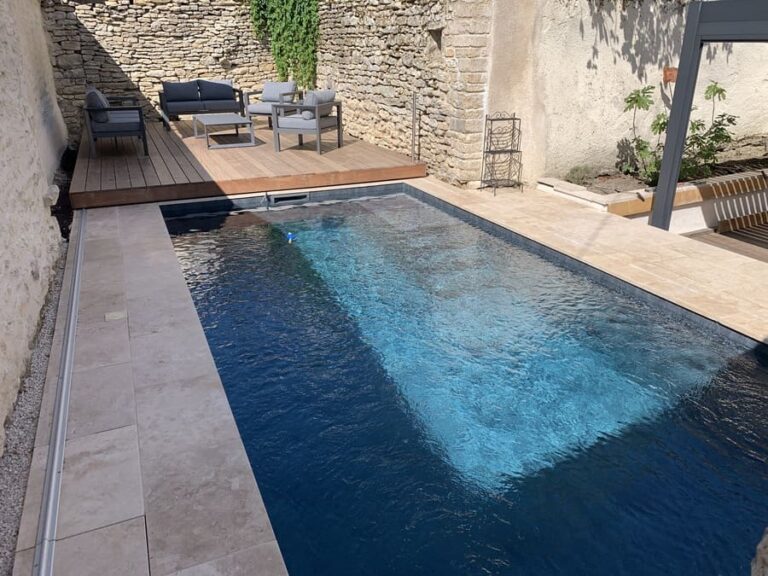 Montage terrasse mobile en kit fini